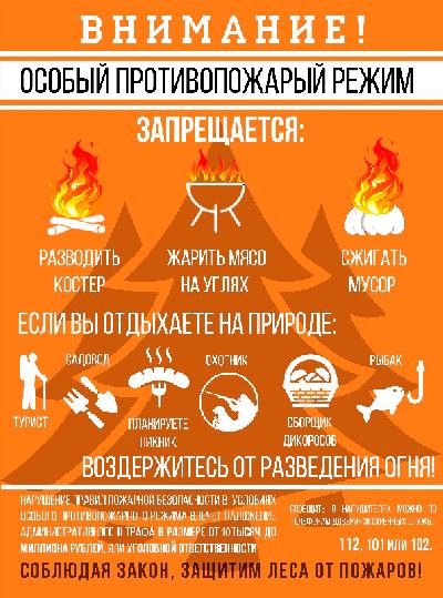 Внимание! Особый противопожарный режим