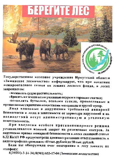 Берегите лес